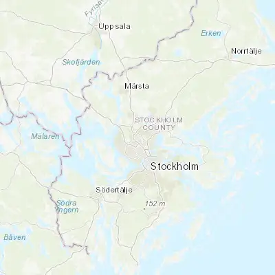 Map showing location of Sollentuna (59.428040, 17.950930)