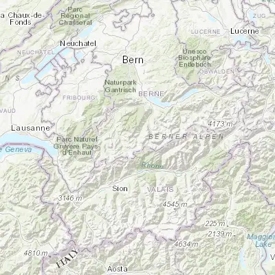 Map showing location of Adelboden (46.491420, 7.560310)