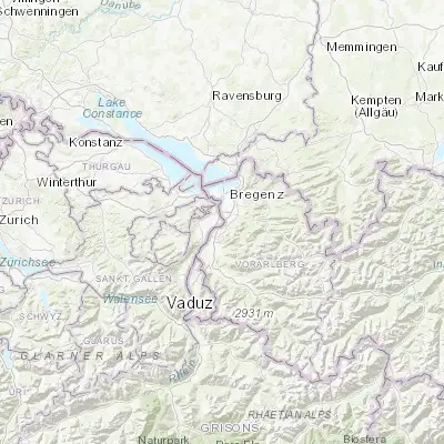 Map showing location of Diepoldsau (47.386000, 9.655580)