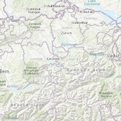 Map showing location of Goldau (47.047610, 8.546160)