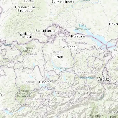Map showing location of Greifensee (47.367170, 8.681150)