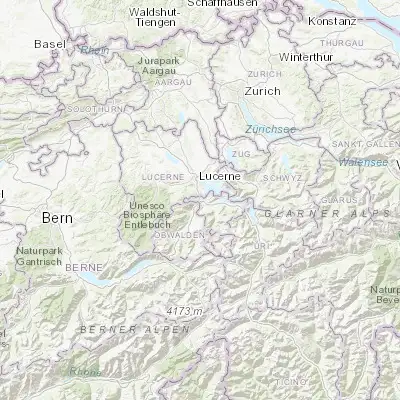 Map showing location of Hergiswil (46.984290, 8.309440)