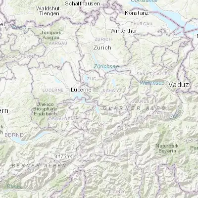 Map showing location of Ingenbohl (46.998800, 8.615290)