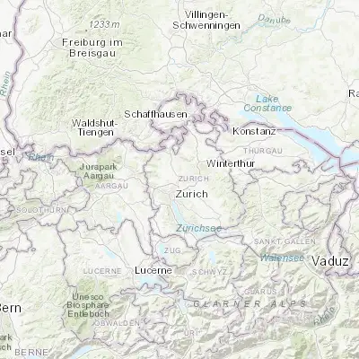 Map showing location of Kloten (47.451520, 8.584910)