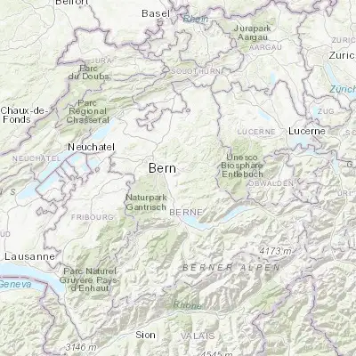 Map showing location of Konolfingen (46.879090, 7.620130)