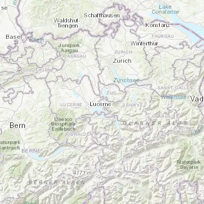 Map showing location of Küssnacht (47.085570, 8.442060)