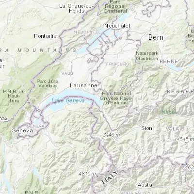 Map showing location of La Tour-de-Peilz (46.453120, 6.858560)