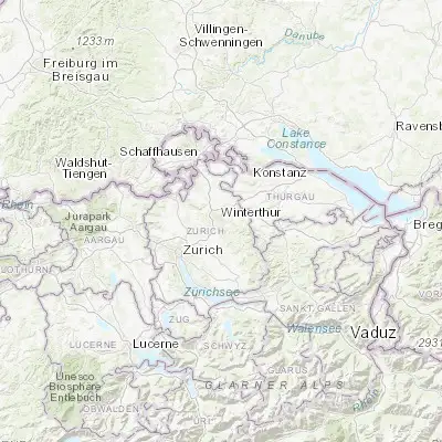 Map showing location of Mattenbach (Kreis 7) (47.487050, 8.746810)