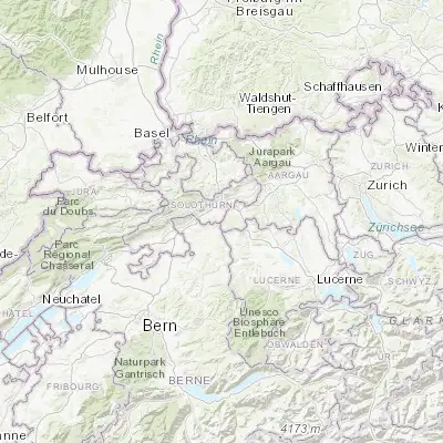 Map showing location of Murgenthal (47.271450, 7.839350)
