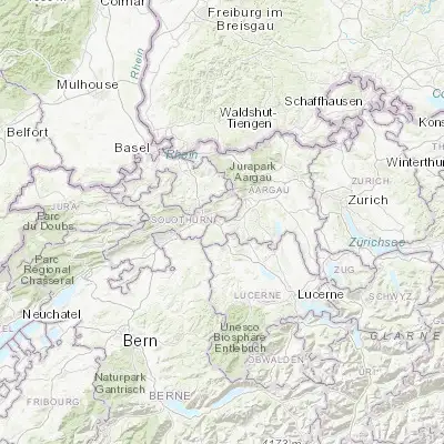 Map showing location of Oftringen (47.313820, 7.925330)