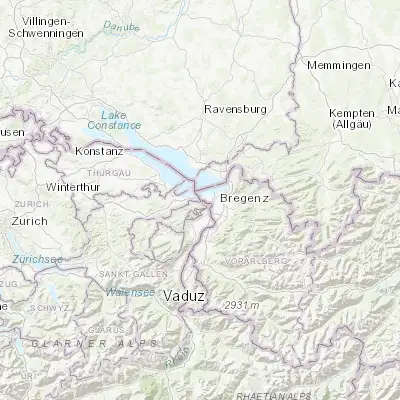 Map showing location of Rheineck (47.466300, 9.590280)
