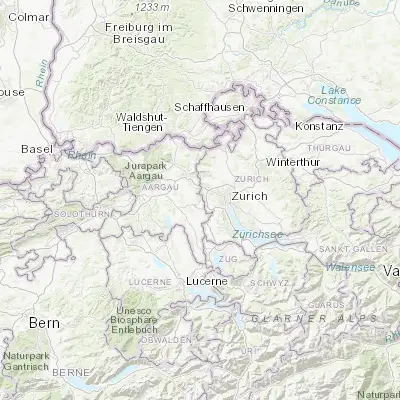 Map showing location of Rudolfstetten (47.371010, 8.380830)