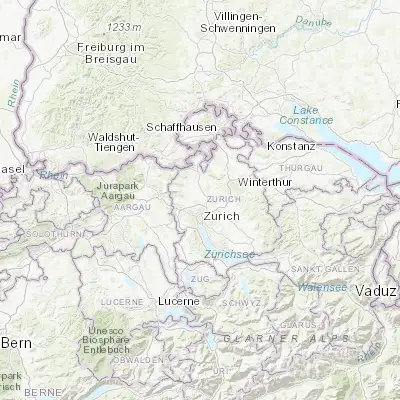 Map showing location of Rümlang (47.450410, 8.529930)