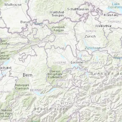 Map showing location of Ruswil (47.084250, 8.126450)