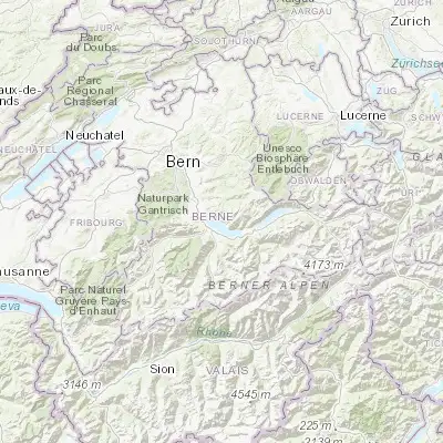 Map showing location of Sigriswil (46.716560, 7.713350)
