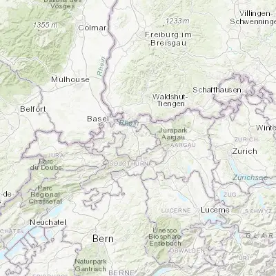 Map showing location of Sissach (47.464080, 7.808880)