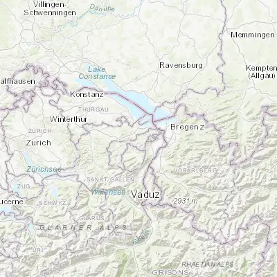 Map showing location of Speicher (47.410900, 9.443350)
