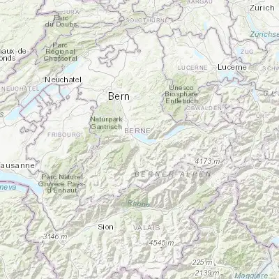 Map showing location of Spiez (46.684730, 7.691110)