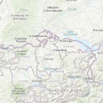 Map showing location of Stadt Winterthur (Kreis 1) (47.494940, 8.719540)