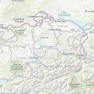 Map showing location of Stäfa (47.242540, 8.723420)