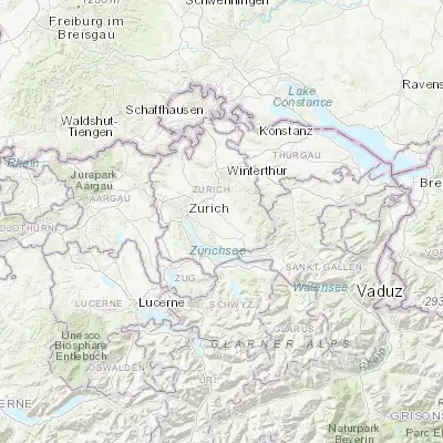Map showing location of Uster (47.347130, 8.720910)