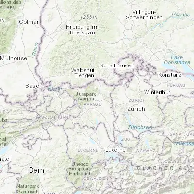 Map showing location of Windisch (47.478990, 8.218420)