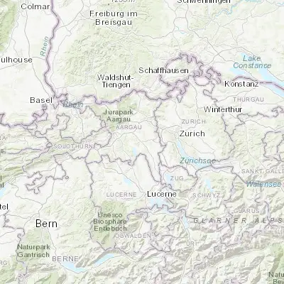 Map showing location of Wohlen (47.350660, 8.275170)
