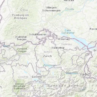 Map showing location of Wülflingen (Kreis 6) (47.510360, 8.683330)