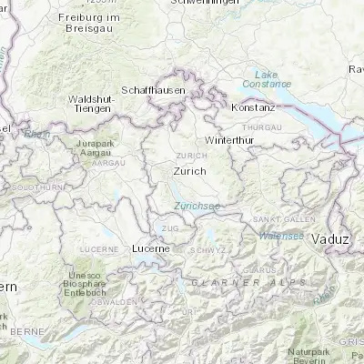 Map showing location of Zollikerberg (47.345100, 8.600880)