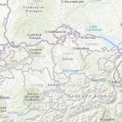 Map showing location of Zürich (Kreis 2) / Enge (47.360500, 8.531270)
