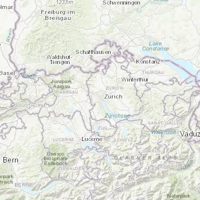 Map showing location of Zürich (Kreis 3) / Friesenberg (47.363720, 8.504170)