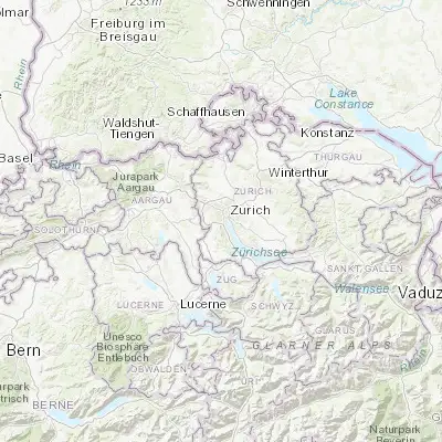 Map showing location of Zürich (Kreis 3) (47.357850, 8.502960)