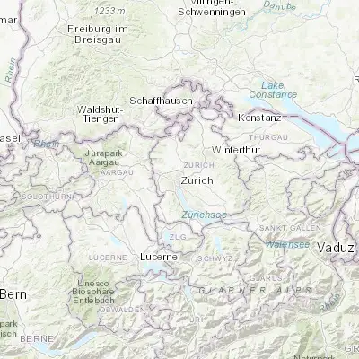 Map showing location of Zürich (Kreis 6) / Oberstrass (47.389170, 8.550400)