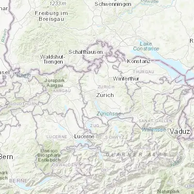 Map showing location of Zürich (Kreis 7) / Hottingen (47.370110, 8.563060)