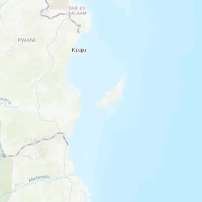 Map showing location of Kilindoni (-7.914460, 39.662040)