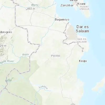 Map showing location of Maneromango (-7.198800, 38.784780)