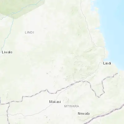 Map showing location of Mbekenyera (-10.000000, 38.983330)