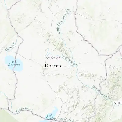 Map showing location of Msanga (-6.050000, 36.033330)