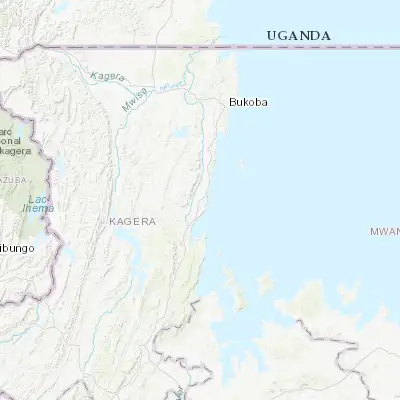 Map showing location of Muleba (-1.839720, 31.654440)