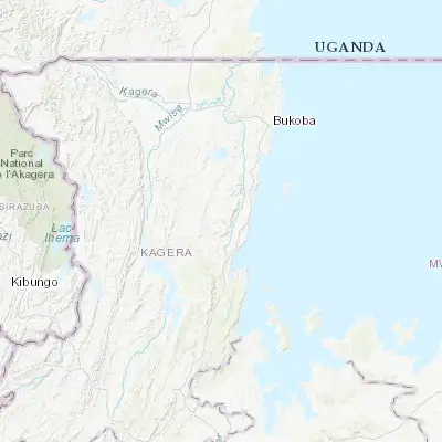 Map showing location of Nshamba (-1.798330, 31.551110)