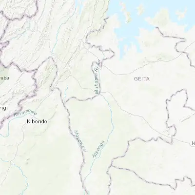 Map showing location of Uyovu (-3.283330, 31.525830)