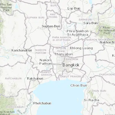 Map showing location of Bang Bua Thong (13.917830, 100.424030)