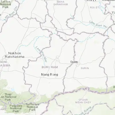 Map showing location of Buri Ram (14.994330, 103.103920)