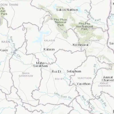 Map showing location of Chai Wari (16.328270, 103.770330)