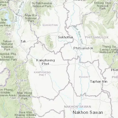 Map showing location of Lan Krabue (16.600030, 99.848890)