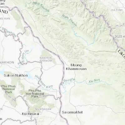 Map showing location of Nakhon Phanom (17.410810, 104.778560)