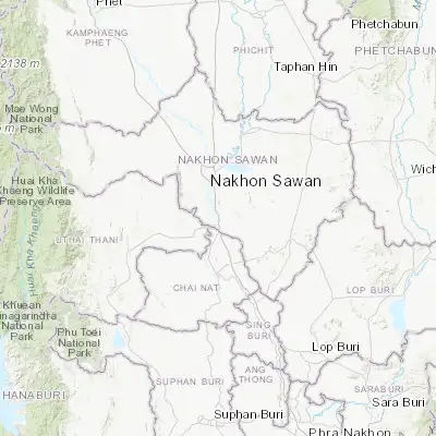 Map showing location of Phayuha Khiri (15.455250, 100.135330)