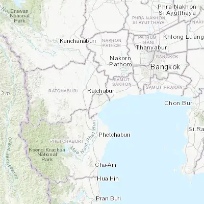 Map showing location of Samut Songkhram (13.414560, 100.002640)