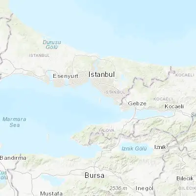 Map showing location of Adalan (40.875900, 29.089400)