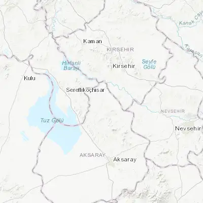 Map showing location of Ağaçören (38.874840, 33.916740)